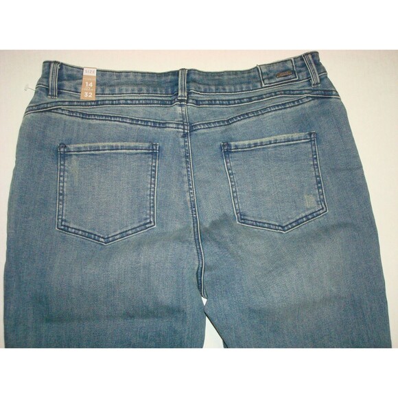 New NWT Womens 14 Prana Jeans Buxton Denim Blue Organic Performance 32 X 27 Boy - Picture 6 of 6